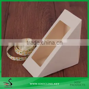Sinicline High Quality Sandwich Package Box With PVC Window thumbnail-2