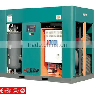 132KW 8Bar Freuency Screw Air Compressor HD-175GVF thumbnail-1