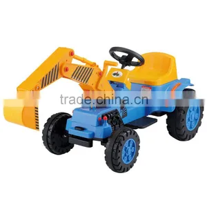 Baby Battery Ride on Toy Excavator Children Car Toy thumbnail-5