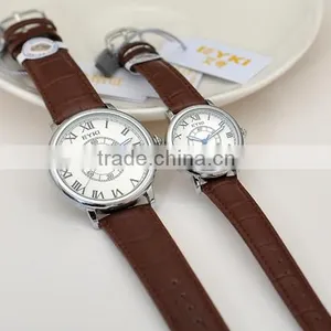 Cool Brand Men Luxury Japan Movement Watch Unisex Quartz PU Leather Watches 2 Colors thumbnail-4