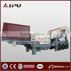 New Design and High Efficiency Mobile Crusher Plant From Shanghai Lipu thumbnail-4