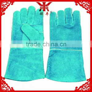 14 Inches Fully Lined Welding Gloves Leather thumbnail-4