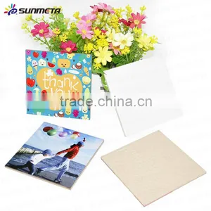 Sunmeta 202*202mm Custom Sublimtion Printing Tiles for Sublimation SCY37 thumbnail-1