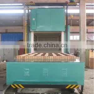 Large Loading Capacity Bogie Hearth Vacuum Quenching Natural Gas Furnace thumbnail-3