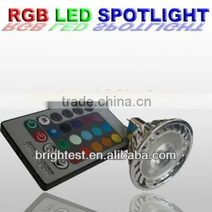 DC12V 3W RGB LED Spotlights MR16 thumbnail-1