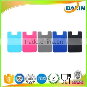 3M Sticker Adhesive Personalized Silicone Key Card Holder Wallet Supplier thumbnail-1