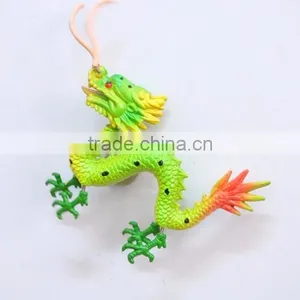 Handmade 6 Inch Plastic Dragon Shape Fridge Magnets With Single Pole, Promotion Toys thumbnail-3
