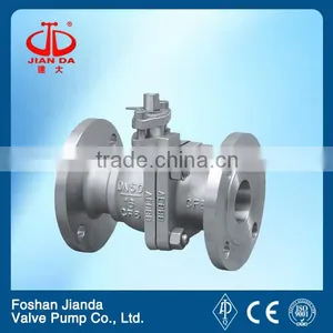 Ansi 150 Flange Connection 2 Inch Stainless Steel Ball Valve thumbnail-1