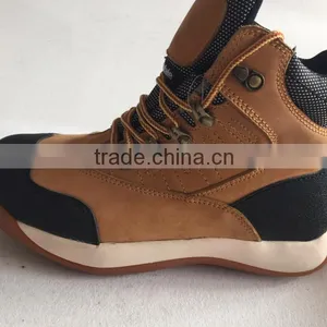 High-grade Suede Safety Shoe, Stylish Safety Shoe With Steel Toe, HW-2038 thumbnail-3