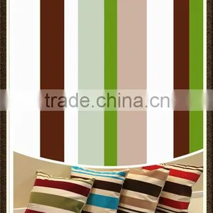 Factory Price Stripe Printed Taffeta Fabric for Home Textile thumbnail-1