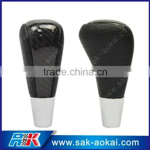 Universal Real 3k Carbon Fiber Gear Shift Knob High Quality thumbnail-4