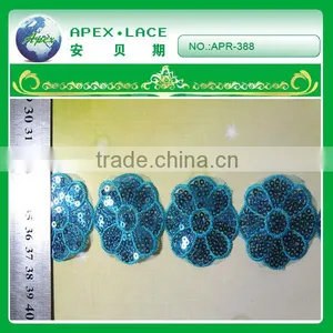 Flower Sequins Tape for Girl's Dress thumbnail-1