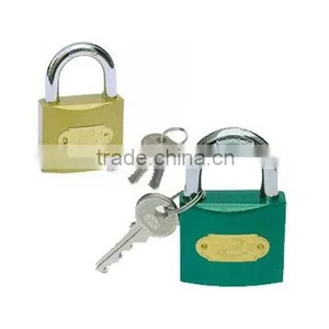 Color Padlock Iron Padlock, Titanium Padlock (J0105) thumbnail-1