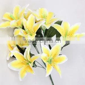 Artificial Lily Type and Oriental Lily Variety Silk Flowers thumbnail-5