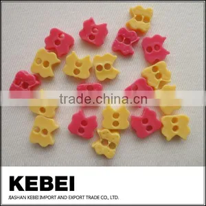 China Wholesale Small Irregular Button Colorful Butterfly Buttons thumbnail-1