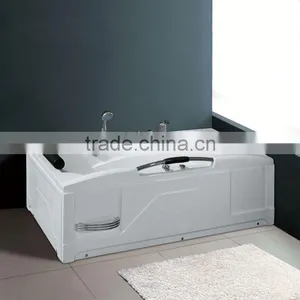 Indoor Acrylic Bathtub for Bubble Machine Spa Bath thumbnail-2
