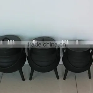 Cast Iron Black African Three Legged Potjie Pot thumbnail-3