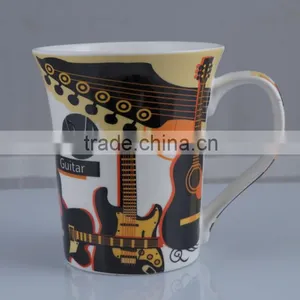 Piano Pattern Music Cup, Music Note Mugs thumbnail-2