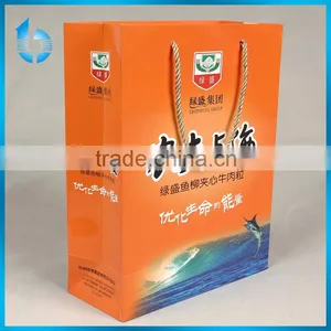 Accept Custom Order Offset Printing Surface Laminated Hand Length Handle Luxury Shopping Recycled Gift Packaging Paper thumbnail-1