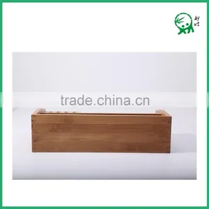 Desk Organizer Storage Box Bamboo Storage Box thumbnail-2