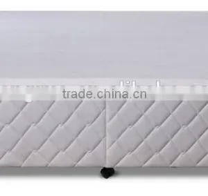 Pure White Box Spring Bonnell Coil Mattress thumbnail-3