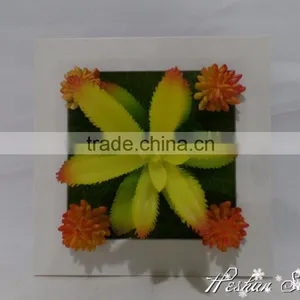 2016 New Product Christmas Home Decoration Artificial Succulent With Led Light for Home Art Decoration thumbnail-2