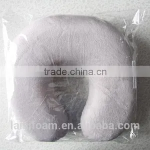 100% Polyerter Mold for Neck Pillow Super Soft Fabric Neck Massage Pillow LS-U-006-A Travel Foam Pillow thumbnail-2
