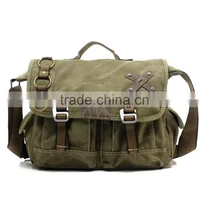 2016 the Newest Military Canvas Messenger Bags thumbnail-4