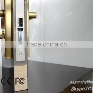 RFID Card Stainless Steel Panel Hotel Room Door Lock thumbnail-3