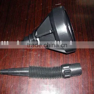 Black Color Plastic 2 in 1 Oil Funnel thumbnail-1