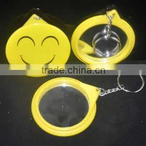 2013 Made in China Promotion Gift Smile Mirror Keychain thumbnail-1
