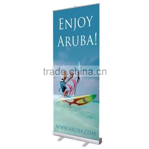 Beijing Trade Show Use Digital Printing Aluminum Frame Roll up Banner thumbnail-1