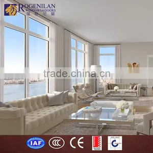 ROGENILAN All Kinds Customized Double Insulated Glass Glass Soundproof Frosted Sliding Glass Room Dividers thumbnail-5