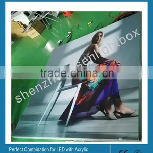 Light Sign Slim Aluminous Frameless Free Standing Tension LED Fabric Display thumbnail-3