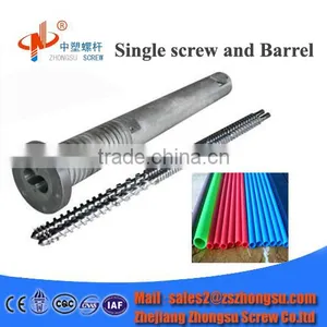 Single/Twin Extruder Screw and Barrel for HDPE Plastic Blow Molding Machine thumbnail-1