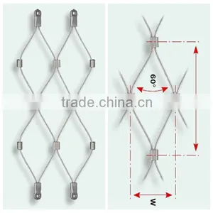 FACTORY PRICE AISI316 Rope Net/bridge Railings/stair Railings thumbnail-4