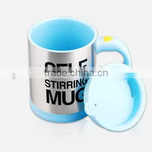 Creative Gifts of Stainless Steel Tank Automatically Stir the Coffee Milk Tea Cup Mug Cup thumbnail-5