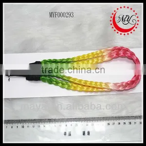 Beautiful Novelty Colorful Braided Headband Wigs(approved by BV) thumbnail-1
