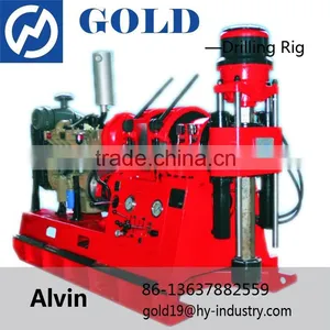 XY-44C 1000m 1200m Depth Spindle Type Hydraulic Drilling Rig thumbnail-1