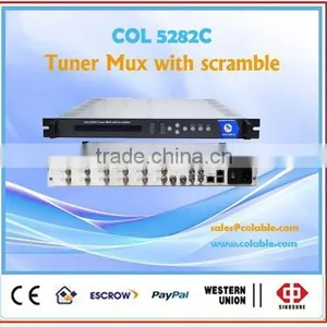 6 Tuner Dvb-s2 Receiver Multiplexer With Scrambler,catv Headend Equipment COL5282C thumbnail-1