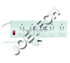 SAA 5 Outlets Power Strip With Switch thumbnail-1