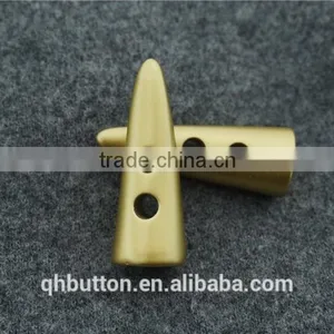Chinese Gold Matt Horn Toggle Button for Clothing thumbnail-3