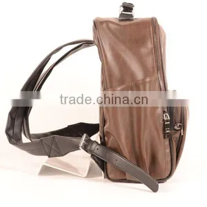 Backpack Laptop Latest Design Korea Style PU Leathe Backpack With Laptop Compartment for Man thumbnail-3
