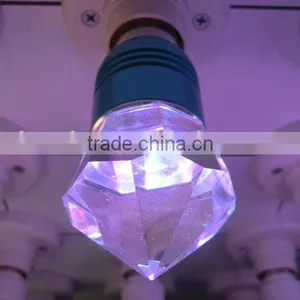 Beautiful Crystal 3W RGB Spot MR16,GU10 Remote Control Change Color thumbnail-1