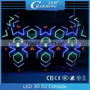 Hot Selling Product Triangle LED DJ Bar Table Light, LED Display Module For Events Rental thumbnail-2