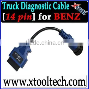 Benz Truck Diagnostic Cable 14 Pin /Benz Cable With Good Quality thumbnail-1