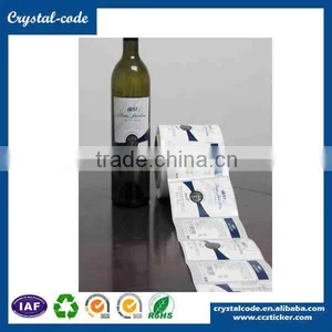 Offer Printing UV Varnishing Full Color Deep-freeze Wine Label thumbnail-5