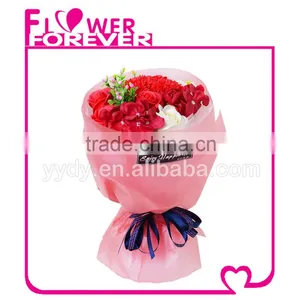 2016 New Mother Day Gift Soap Flower Bouquet thumbnail-1