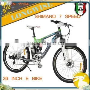 Elektro-Fahrrad E-Bike Pedelec MTB Electric Bike/ Li-ion Battery 250W 26" Front Wheel Bicycle thumbnail-1
