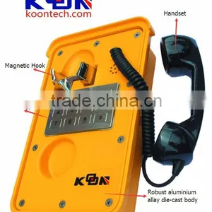 Industrial Unlocked Military Telephone KNSP-11 Rugged Weatherproof Waterproof Public Telephone thumbnail-1